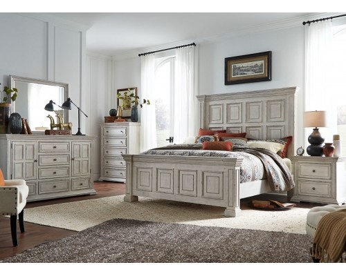 Big Valley White Bedroom Collection